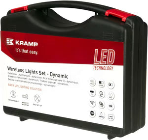 Kramp 12V Wireless LED Square Light Set