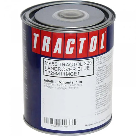 Tractol Paint Landrover Blue - 1 Litre for Agricultural & Construction Equipment