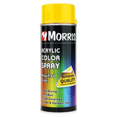 Morris Traffic Yellow Spray 400ml - RAL 1023