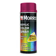 Morris High Gloss Acrylic Spray Paint Purple Red 400ml - RAL 3004