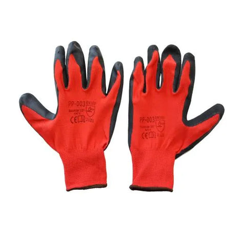 Large-Sized Working Gloves (Pair) - EN388, CE Certified, Durable Protection