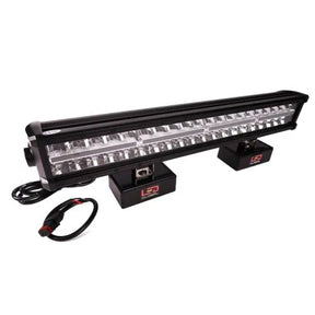 LED Global 120W LED Light Bar 22" with White Position Light - 12,000 Lumen - LG825