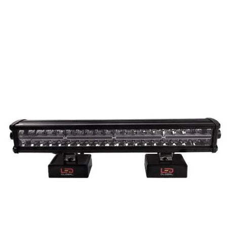 LED Global 120W LED Light Bar 22" with White Position Light - 12,000 Lumen - LG825