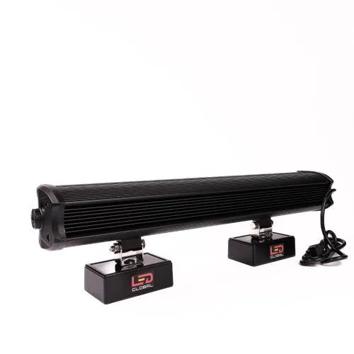 LED Global 120W LED Light Bar 22" with White Position Light - 12,000 Lumen - LG825