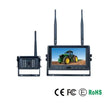 LED Global Advanced 7-Inch Digital Quad Wireless Reversing Camera System with Recording - High Definition, Night Vision, Waterproof IP69K