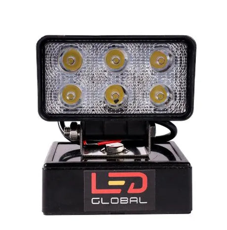LED Global 18W Rectangle LED Work light 