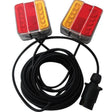 LED Global Magnetic Trailer Tail Light Set (7.5 Meter Cable)