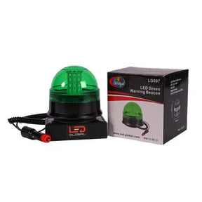 LED Global Magnetic Mounted Warning Beacon-Green 