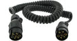 LED Global 7 Pin Coiled Extension Lead (Male/Male)