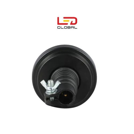 LED Low Profile Flexi DIN Beacon - Amber, 12-24V, ECE R65 Approved