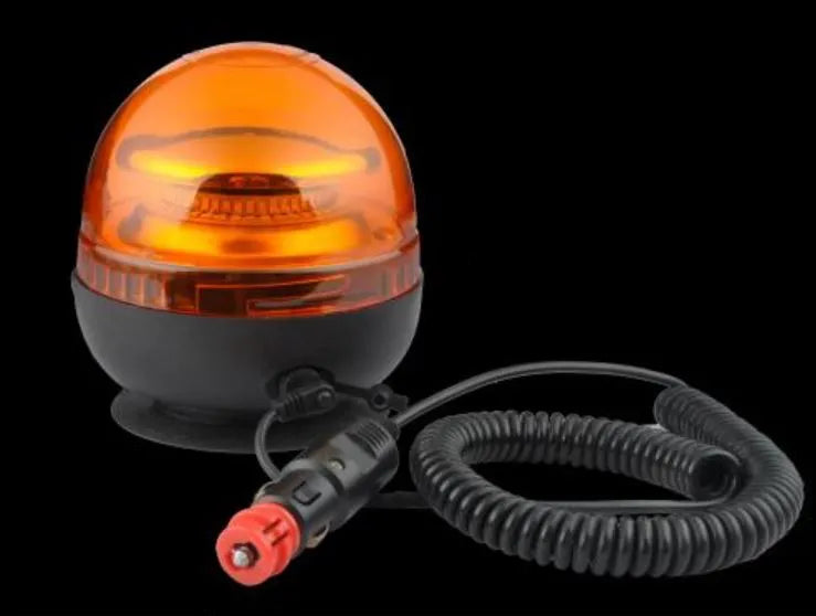 LED Rechargeable Magnetic Beacon LG715 | Amber Flash, 3 Flash Patterns, IP65