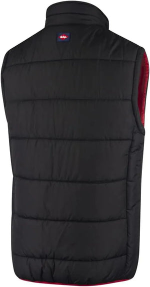 Lee Cooper LCVST706 Men's Lightweight Padded Work Bodywarmer | Water-Resistant Safety Vest