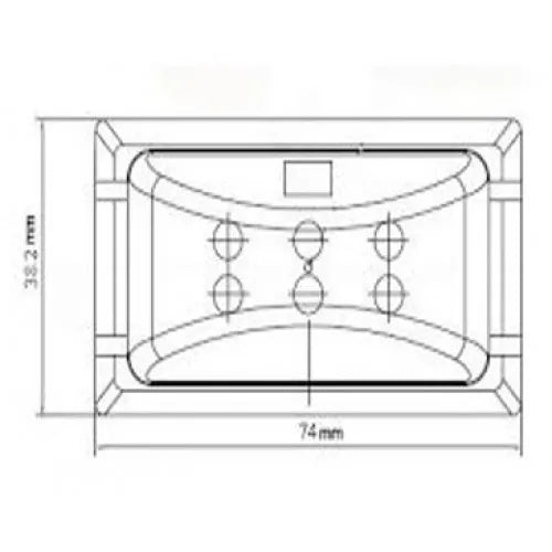 LED Global 12/24V LED Marker Light (amber)