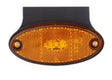 LED Oval Marker Light with Bracket (AMBER)