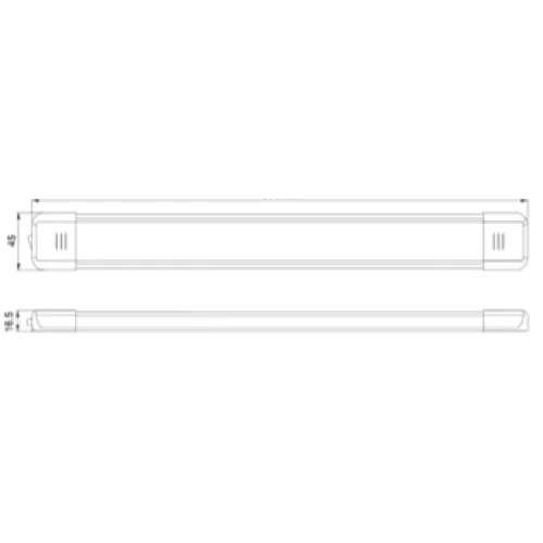 LED Global 12/30v LED Short Interior Light 1200 Lumen