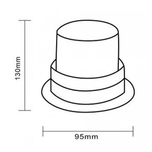 LED Global LG672 LED Magnetic Low Profile Beacon R65 Approved