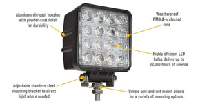 LED Global LG860 48 Watt Square LED Work Light