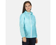 Regatta Kids' Pack It Lightweight Waterproof Hooded Packaway Walking Jacket Cool Aqua