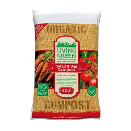 Living Green Compost Salad & Veg 40 Litre