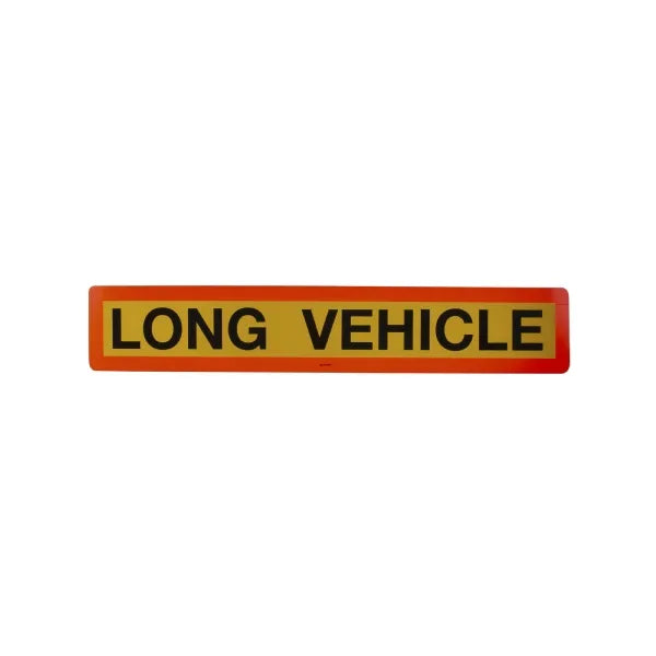 Long Vehicle Sign 1265x225 | Reflective Aluminium Road Safety Sign
