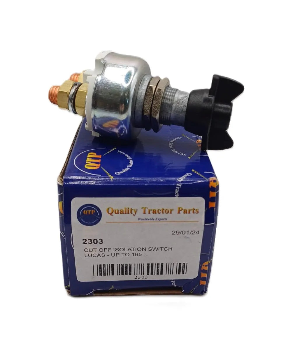 Cut Off Isolation Switch - Lucas Battery Terminal Switch with Fuse for Automotive Use