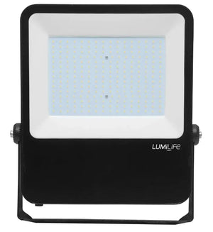 LUMILIFE 200W IP65 Floodlight | 24000 Lumens Cool White Outdoor Lighting