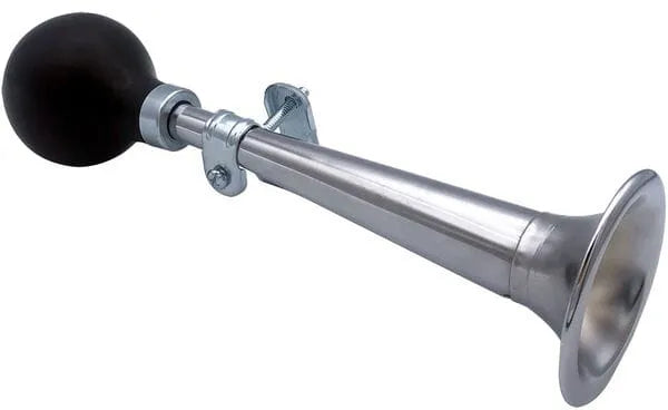M Part Handlebar Mounted Hooter - Traditional Metal Cycle Horn for Safety & Fun