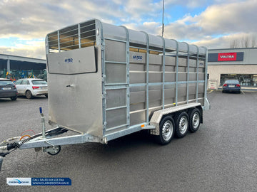 M-Tec 14ft x 6ft Tri Axle Livestock Trailer