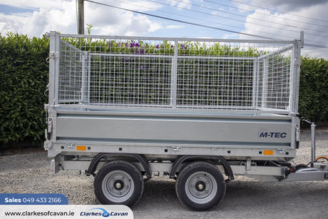 M-Tec 8ft x 5ft Tipping Trailer