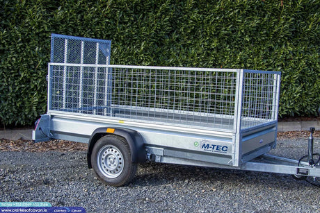 M-Tec 8ft x 4ft Single Axle
