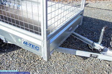 M-Tec 8ft x 4ft Single Axle