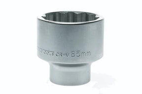 Teng Tools 1" Drive 12 Point Regular Metric Sockets (Sold Separately) - 65mm