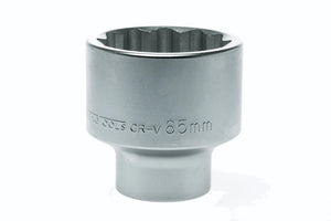 Teng Tools 1" Drive 12 Point Regular Metric Sockets (Sold Separately) - 65mm