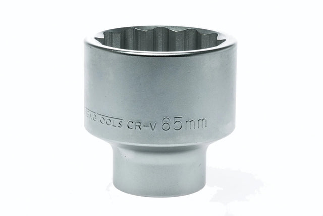 Teng Tools 1" Drive 12 Point Regular Metric Sockets (Sold Separately) - 65mm