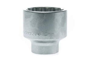 Teng Tools 1" Drive 12 Point Regular Metric Sockets (Sold Separately) - 70mm