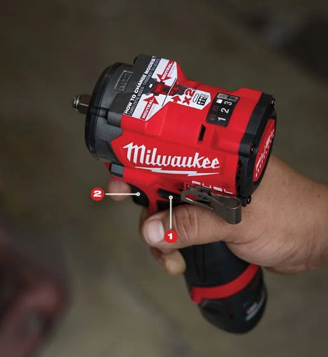 Milwaukee M12 FUEL 3/8" Compact Impact Wrench with Friction Ring Bare Unit (M12 FCIWF38G3-0)