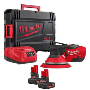 Milwaukee M12FROS5-502X 150mm Orbital Sander Kit