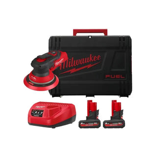 Milwaukee M12FROS5-502X 150mm Orbital Sander Kit