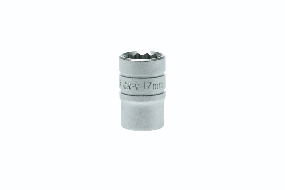 Teng Tools  1/2'' Drive Regular Metric Sockets - 17mm  (12 Point)