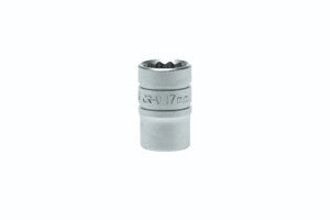 Teng Tools  1/2'' Drive Regular Metric Sockets - 17mm  (12 Point)