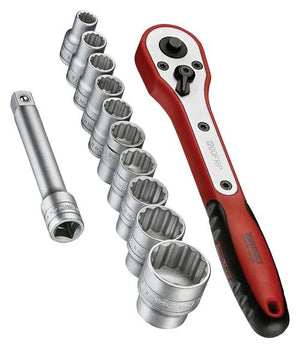 Teng Tools Socket Set 1/2'' 12 Piece