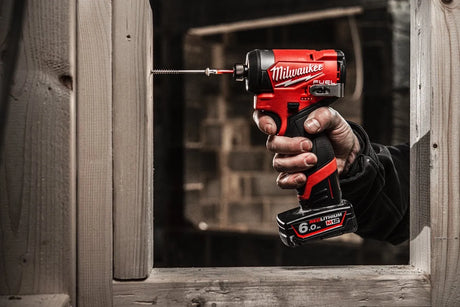 Milwaukee M12 FUEL 1/4" Sub Compact Impact Driver Kit with 2 x 6.0Ah Batteries (M12 FID2-602X)