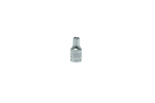 Teng Tools 1/4" Drive, Regular, 6 Point Socket - 4.5mm