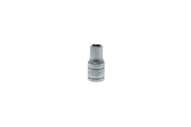4-13mm Teng Tools 1/4" Drive, Regular, 6 Point Socket - 5.5mm