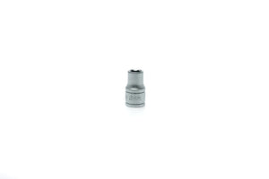 4-13mm Teng Tools 1/4" Drive, Regular, 6 Point Socket - 6mm