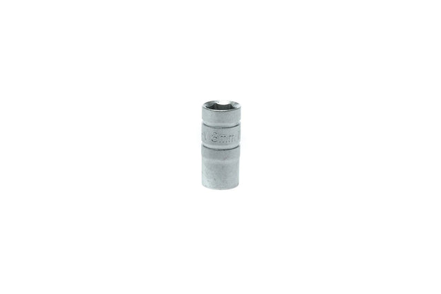 4-13mm Teng Tools 1/4" Drive, Regular, 6 Point Socket - 8mm