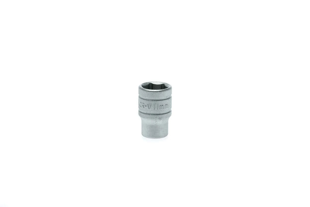 4-13mm Teng Tools 1/4" Drive, Regular, 6 Point Socket - 11mm