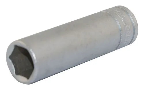 Teng Tools M140611-C 1/4" Drive 11 mm Deep Socket – 6-Point CrV with Clip