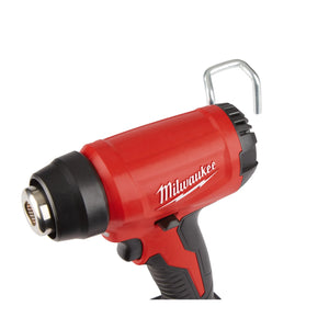 Milwaukee M18 Heat Gun - Cordless, 470°C Max, Includes 2 Nozzles Bare Unit