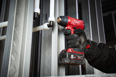Milwaukee M18 Heat Gun - Cordless, 470°C Max, Includes 2 Nozzles Bare Unit